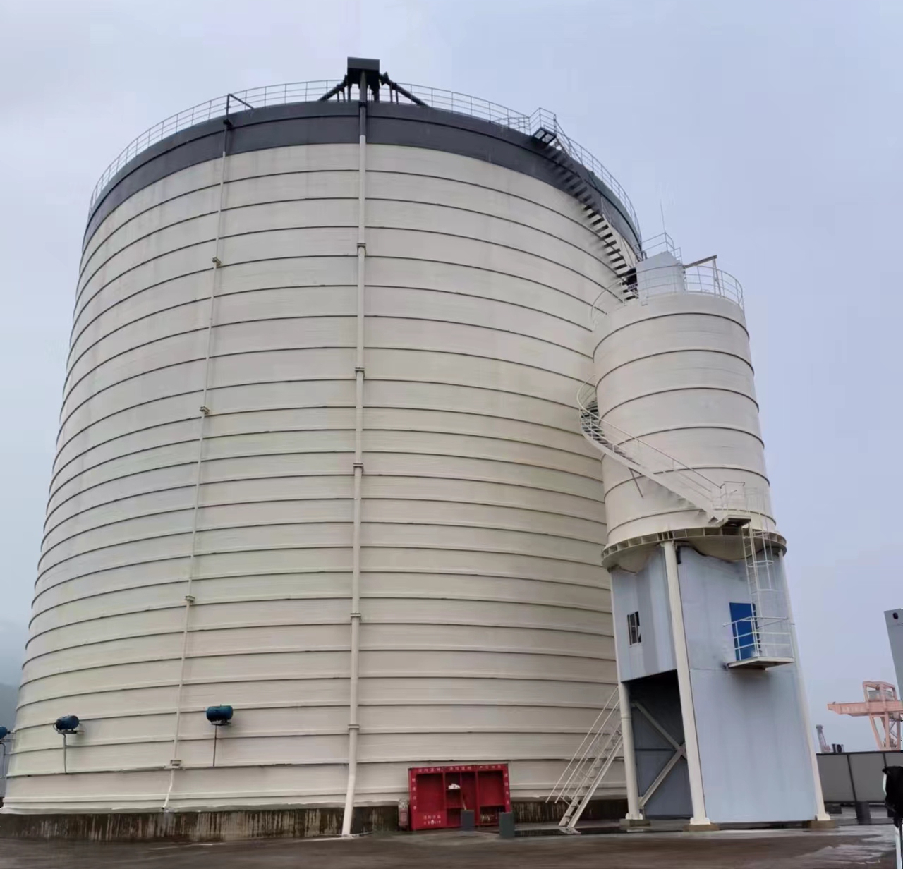 土默特左10万吨水泥钢板库